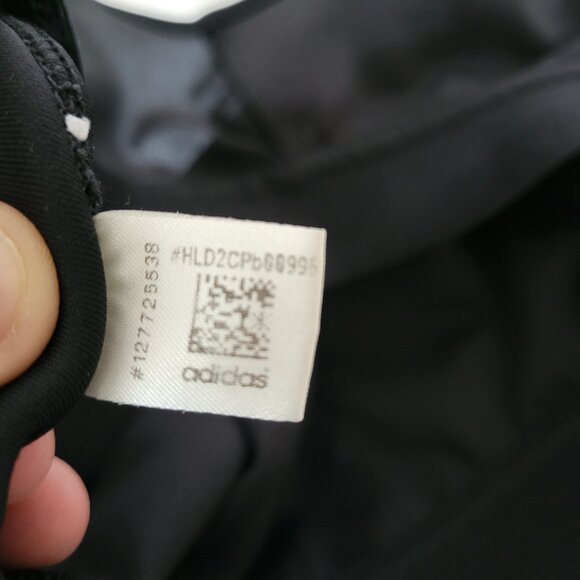 Adidas Sport Bras Support Mesh Racerback - Black & White - Lot of 4 - Size Med - Picture 7 of 12